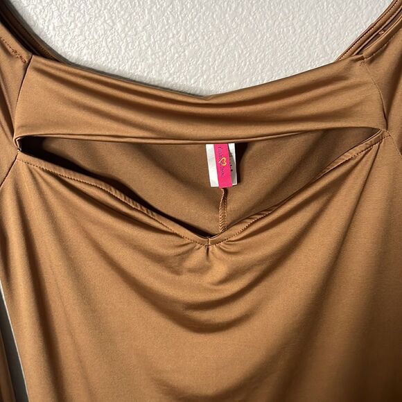 Sexy Plus Size “On Fire” Basic Off Shoulder Jumpsuit Size 2XL - Picture 3 of 5